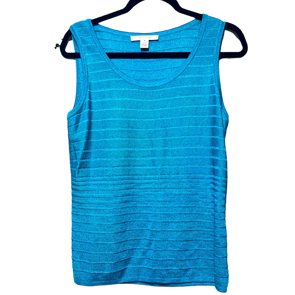 St. John Twinset Cardigan Tank Sz Small